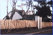 Picket Fencing on a wall